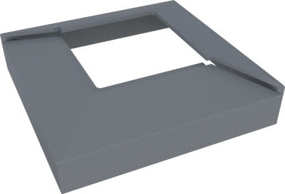 Post Foot Cover Plate 135 x100mm